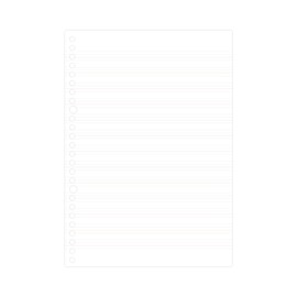 Maruman L1209 B5 Loose Leaf 15 Layers with English Character Rules