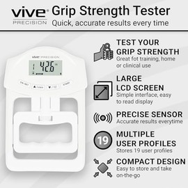 Vive Precision Grip - Comprobador de fuerza (blanco)
