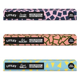 3 x Little’s Nespresso Compatible Capsules (30 Capsules) French Vanilla, Rich Hazelnut & Choco Caramel