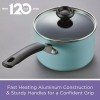 Farberware 12-Piece Easy Clean Cookware Set Nonstick Pots Pans Kitchen