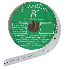 RevealTape by DCI 8" reveal - Shingle Layout Tape