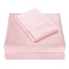 Homiest 3pcs Satin Sheets Set Luxury Silky Satin Bedding Set