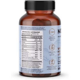 Nomuk Hormo Balance + probióticos para mujeres, suplemento con raíz de Shatavari, Maca, Schisandra y extracto de Ginseng adicionado con Probioticos | 60 cápsulas