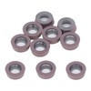 10Pcs Turning Insert Carbide Blade Cutter CNC Lathe Milling Tool