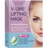 LAUER COSMETIC Mascarilla Hidrogel en V para Mentón con Colágeno,