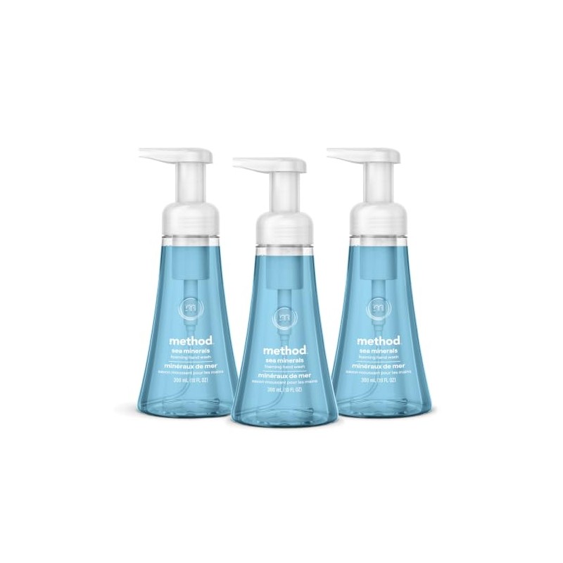 Method Foaming Hand Soap, Sea Minerals, Biodegradable Formula, 10 fl