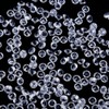 Faburo 3000 Pieces Decorative Diamonds Wedding Confetti 6 mm Transparent