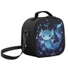 POLERO Axolotl Lunch Bag for Girls Cute Lunch Box Back