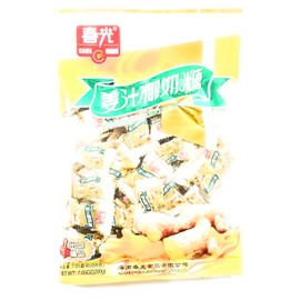 Chun Guang Ginger Coconut Candy 7.05 Oz And 1 Mint Crunch Candy 1 Lychee Candy
