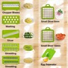 Kitchen ideas Veggie slicer 16 pieces (Gray, 1) 16 pieces