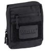 Mil-Tec Multipurpose Belt Bag with Velcro Back, black