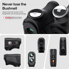 TUSITA Funda de Silicona Compatible con Bushnell Tour V6 / Tour V6 Shift Laser Golf Rangefinder - Negro