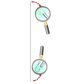 Stonfo Art.550 Bait Needles Diameter 0.8 with White Head Length 200 mm