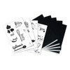 Rayher 67319000 5x DIN A4 Transfer Paper with Templates L'amour/la