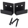 Coufce 15mm / 0.59 Inch Stainless Steel Tile Bracket, Black