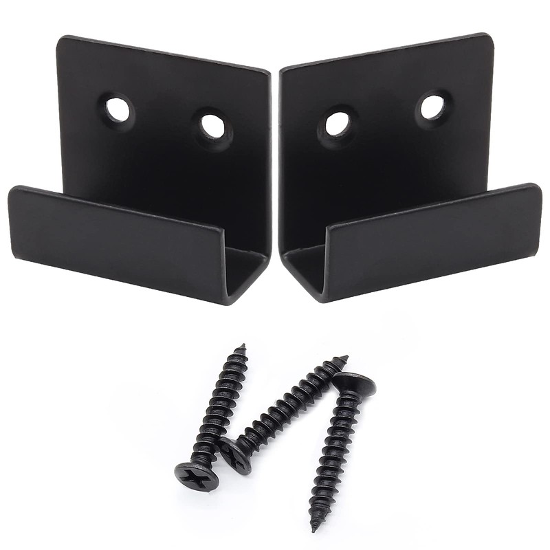 Coufce 15mm / 0.59 Inch Stainless Steel Tile Bracket, Black