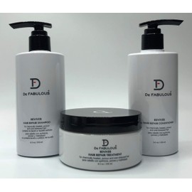 De Fabulous Reviver Shampoo, Conditioner and Treatment Set (8.5 fl oz)