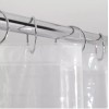 Mainstays Clear Shower Curtain Liner Anti-Bacterial PEVA 70x71 Water Repellent