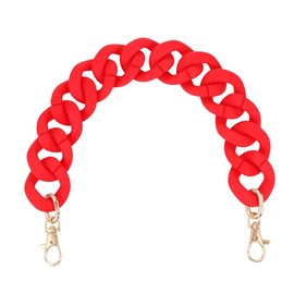 Chain Straps Metal Thick Chain Bag Red Chain Replacement Bag Chain Handbag Chain Fashion for Women Girls