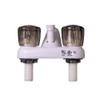 Tough Grade RV White Bath Tub/Sink Bathtub Faucet with Smoke