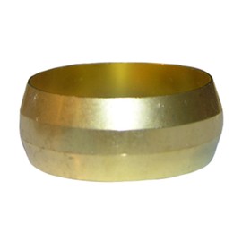 LASCO 17-6069 3/4-Inch Compression Brass Sleeves, 2-Piece