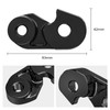 NICECNC Black Rear Suspension Riser 1" Shock Lift Bracket Lift
