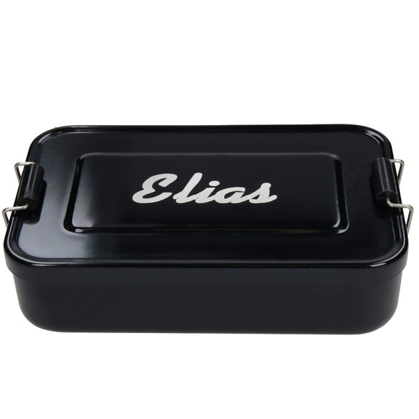 elasto Personalised Lunch Box with Engraving BPA-Free Lunch Box with