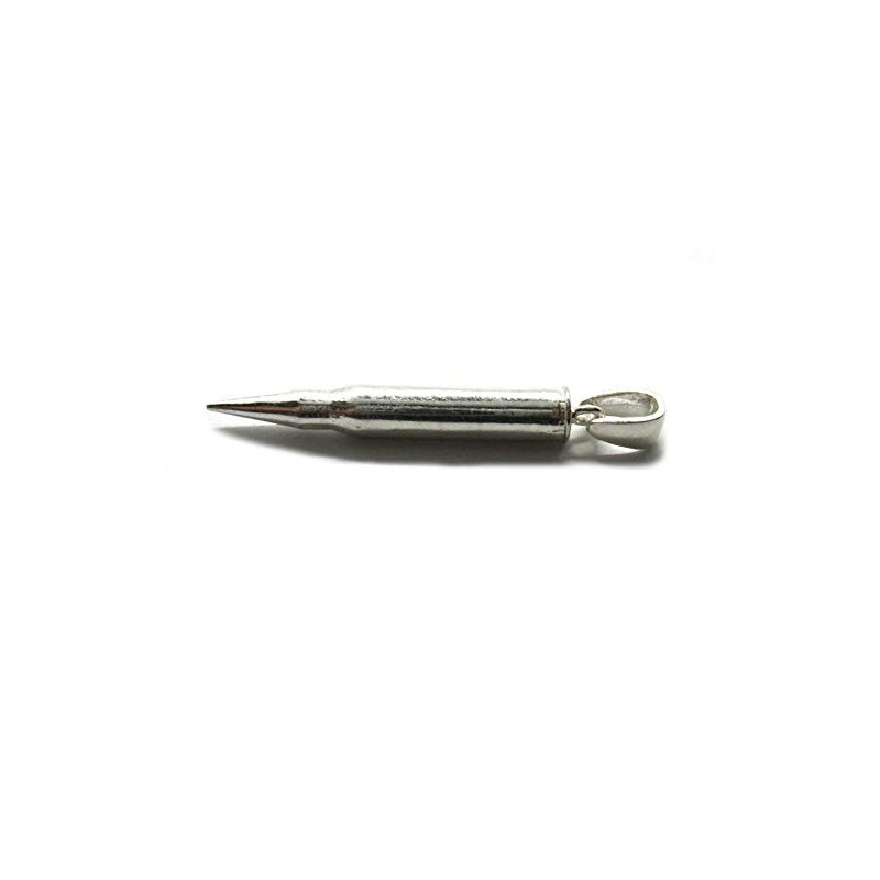 Sterling silber anhänger solide 925 Scharfschützenkugel Empress jewellery PE001371