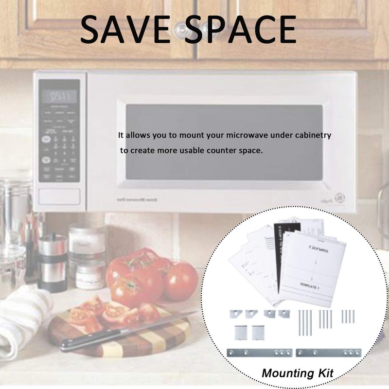 WX4-A019 JXA019k Microwave Mounting Kit Replacement Compatible with GE, Optional