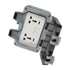 Waterproof Socket Charging Receptacle Power Outlet IP66 PC Electricity Accessory