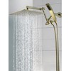 G-Promise All Metal 10 Inches Rainfall Shower Head with Handheld