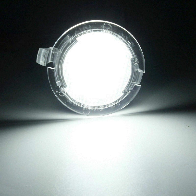 PGONE 2PC Full LED Side Under-Mirror Puddle Light Lamp Assembly