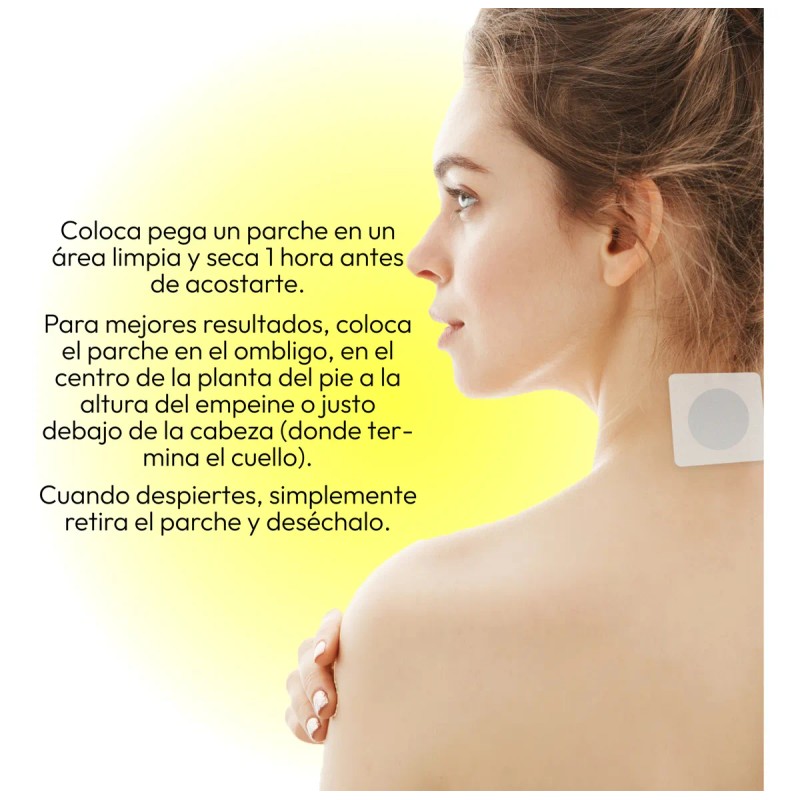 2 Pack Parches Para Dormir - Sin Melatonina, No Adictivos