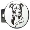 eVerHITCH Pit Bull Dog Metal Embossed Chrome Emblem on Metal