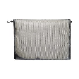 Tatonka Zip Pouch - Flat Storage and Document Bag in Various Sizes and as a Set - Transparent, Waterproof and Robust, Black, XL (35 x 25 cm)