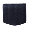 Classic Home Store Stretch Cable Knit Pattern Single Chair Back