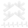 Gatuida 24Pcs Four Way Connector for Tent Poles Durable Fitting