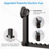 Obsoorth Clothes Drying Rack Wall-Mounted Suction Cup Folding Clothes Drying