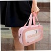 Baluue Transparent Makeup Bag with Smooth Zipper Medium Portable Travel