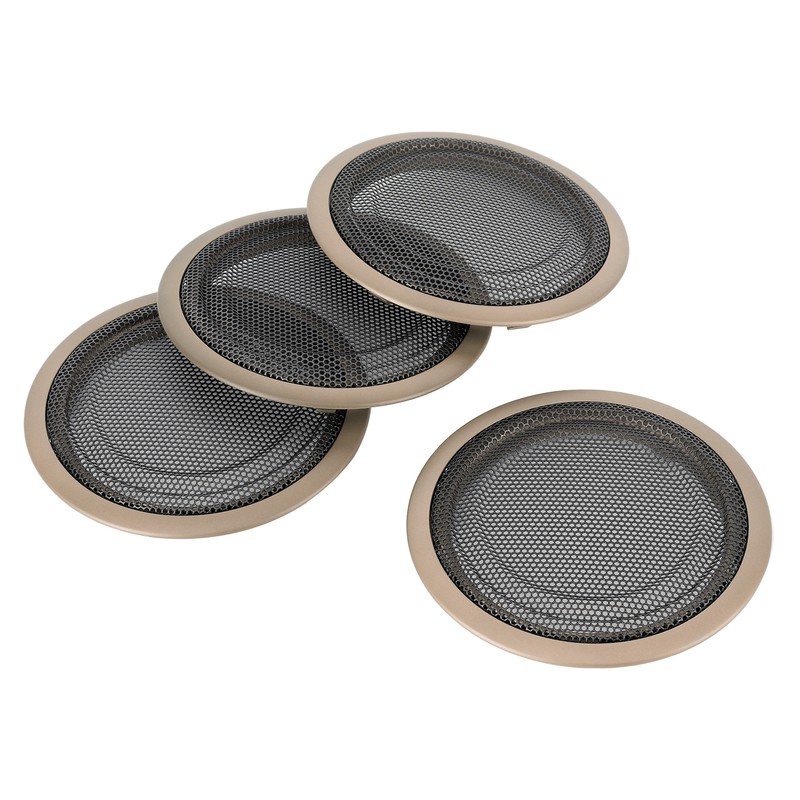4Pcs Inner Door Horn Frame Car Speaker Audio Panel Cover