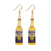 Lovely Beer Mug Dangle Earrings, Cute Beer Bottle Beer Cup