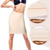 2 Pieces Half Slips for Women Underskirt with Short Lace