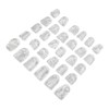 30pcs Pinky Toe Protector Anti Friction Breathable Transparent Ultra Thin