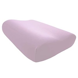 Edda Lux Cover Suitable for Tempur Original Sleeping Pillow S, M, L and XL, 50 x 31 cm, Shape-Retaining Jersey Cushion Cover for Neck Support Pillow, Made of 100% Cotton, Lavender