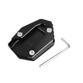 Bruce & Shark Yamaha MT09 FZ09 Tracer 900 15-19 Kickstand Side Stand Stand Stand Plate Extension Aluminum Black