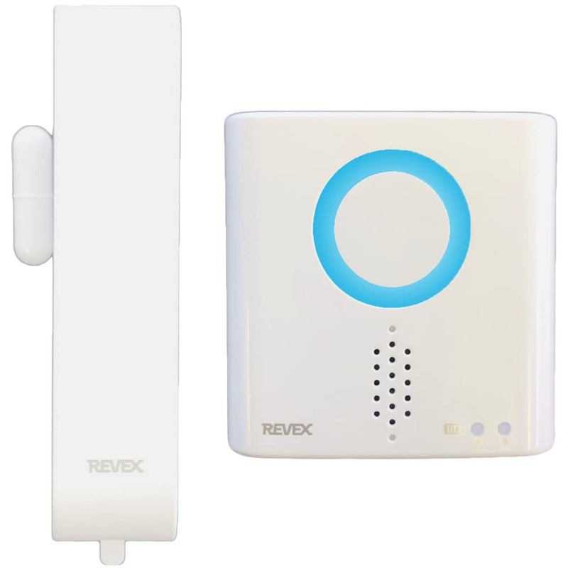 Revex XPN Series XPN730A Wireless Chime Transmitter/Receiver Set, Rainproof, Window/Door