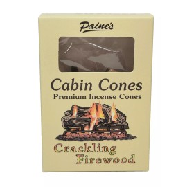 Paine Products Crackling Firewood #25 Incense Log Cabin Cones Paine USA Christmas Tree Campfire