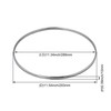BQLZR 11.34 Inch Chrome Nickel Plated Banjo Tension Hoop Banjo