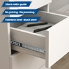 Pack of 4 Drawer Runners, 246 mm Drawer Runners, Drawer