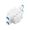 PAROAD Automatic Shut-Off Four-Way Valve with Quick Connectors, 4-Way Automatic